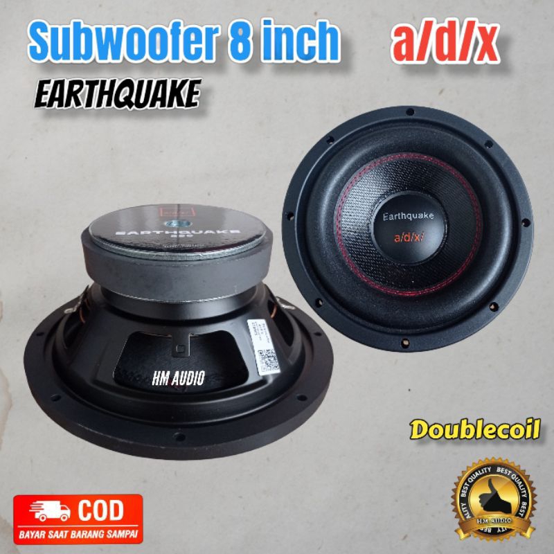 Subwoofer ADX 8 Inch Earthquake Speaker 8 Inch ADX 888