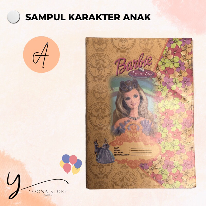 

SAMPUL COKLAT QUARTO/KWARTO KARAKTER CEWE (20 Lembar)