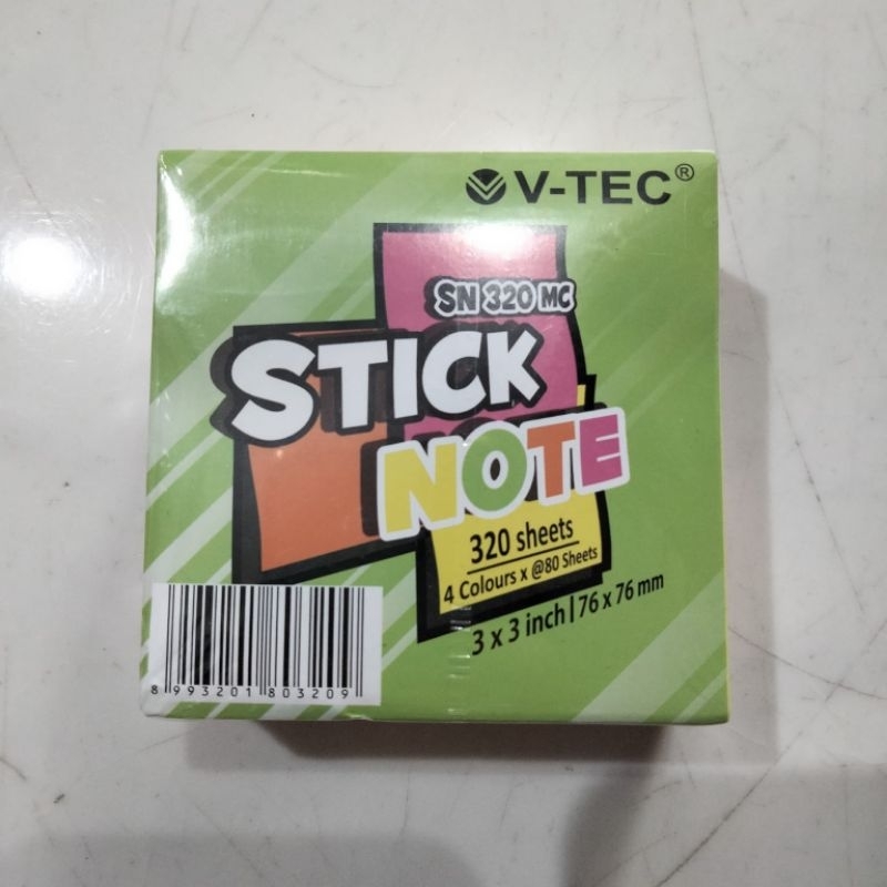 

Sticky Notes 4 Warna Vtec