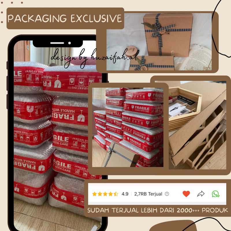 

Bubble Wrap / Extra Packing untuk frame