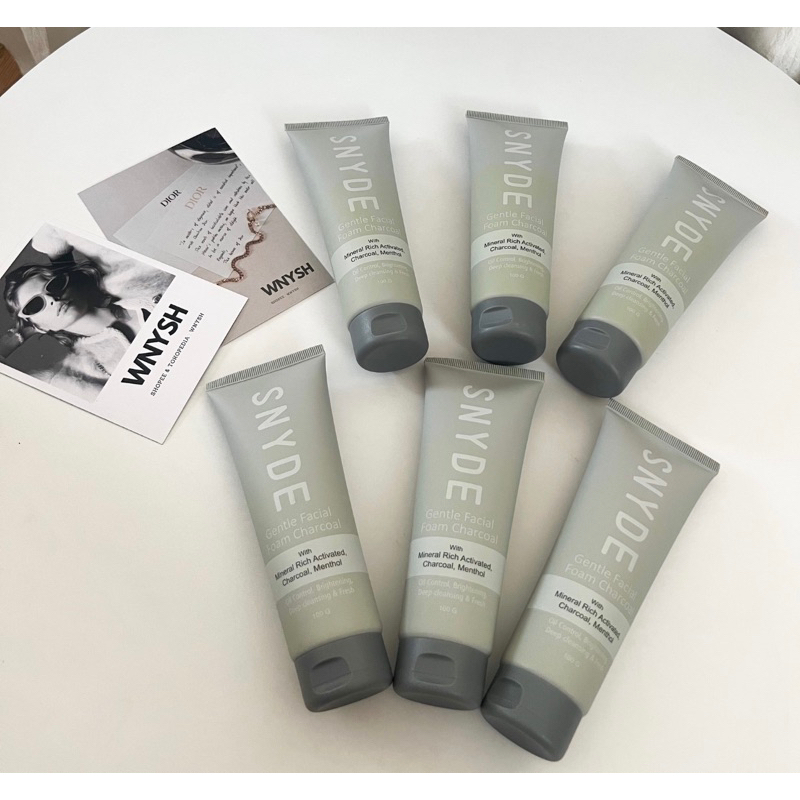 Snyde Charcoal Facial Foam