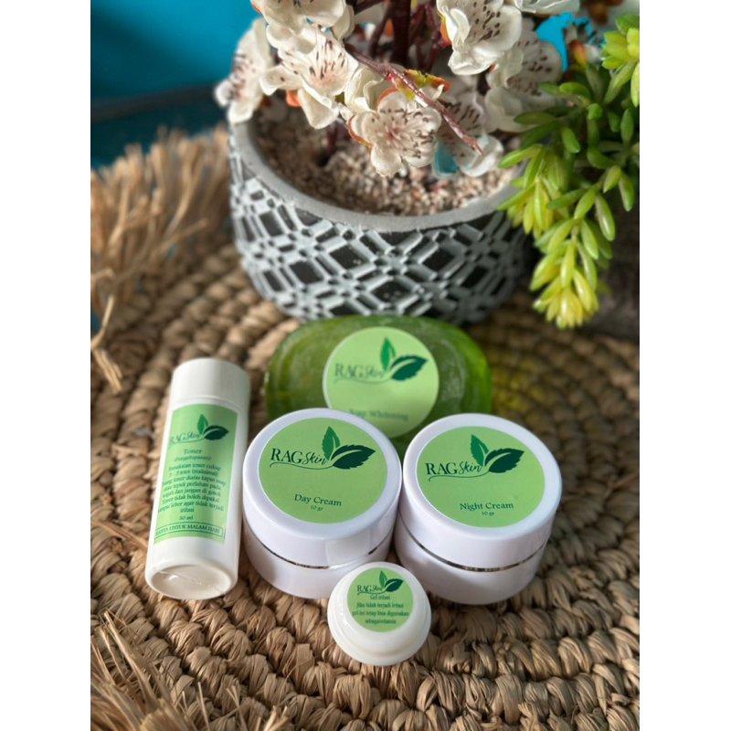 (COD) PAKET PENGELUPASAN & NON PENGELUPASAN TANPA SERUM RAGSKIN ex RAFORA GLOW / RATU GLOSSY