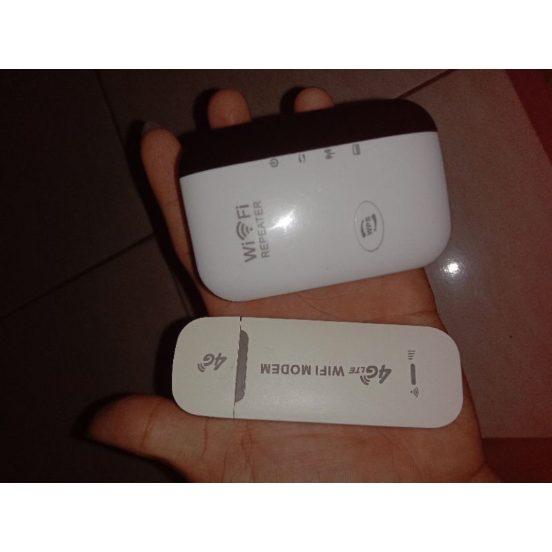 Modem 4g & Penguat Sinyal Modem Wifi Repeater