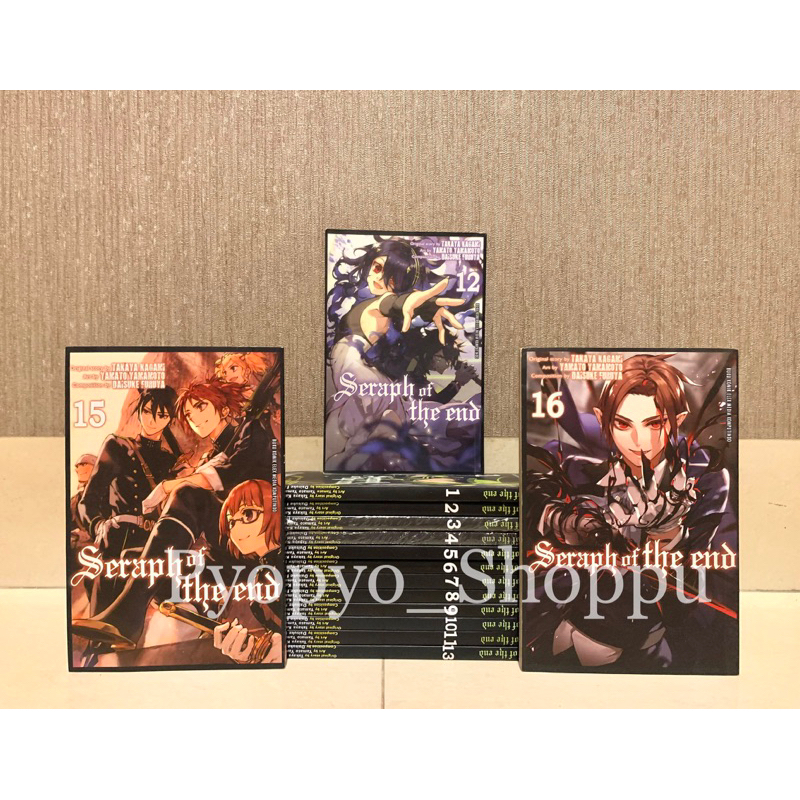 Komik Manga Owari no Seraph of The End 1,2,3,4,5,6,7,8,9,10,11,12,13,15,16 Set
