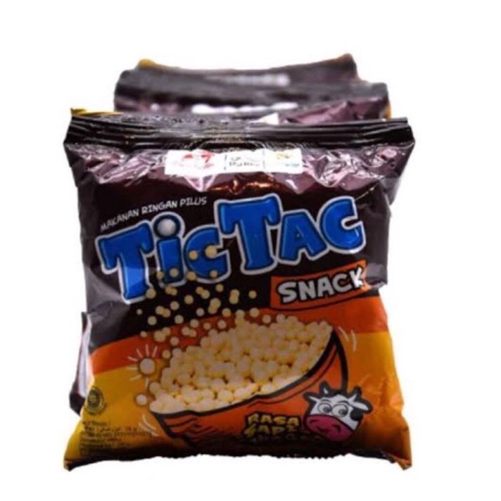 

Dua Kelinci Tic Tac Sapi Panggang Snack 18G 1 Renceng Isi 10 Pcs