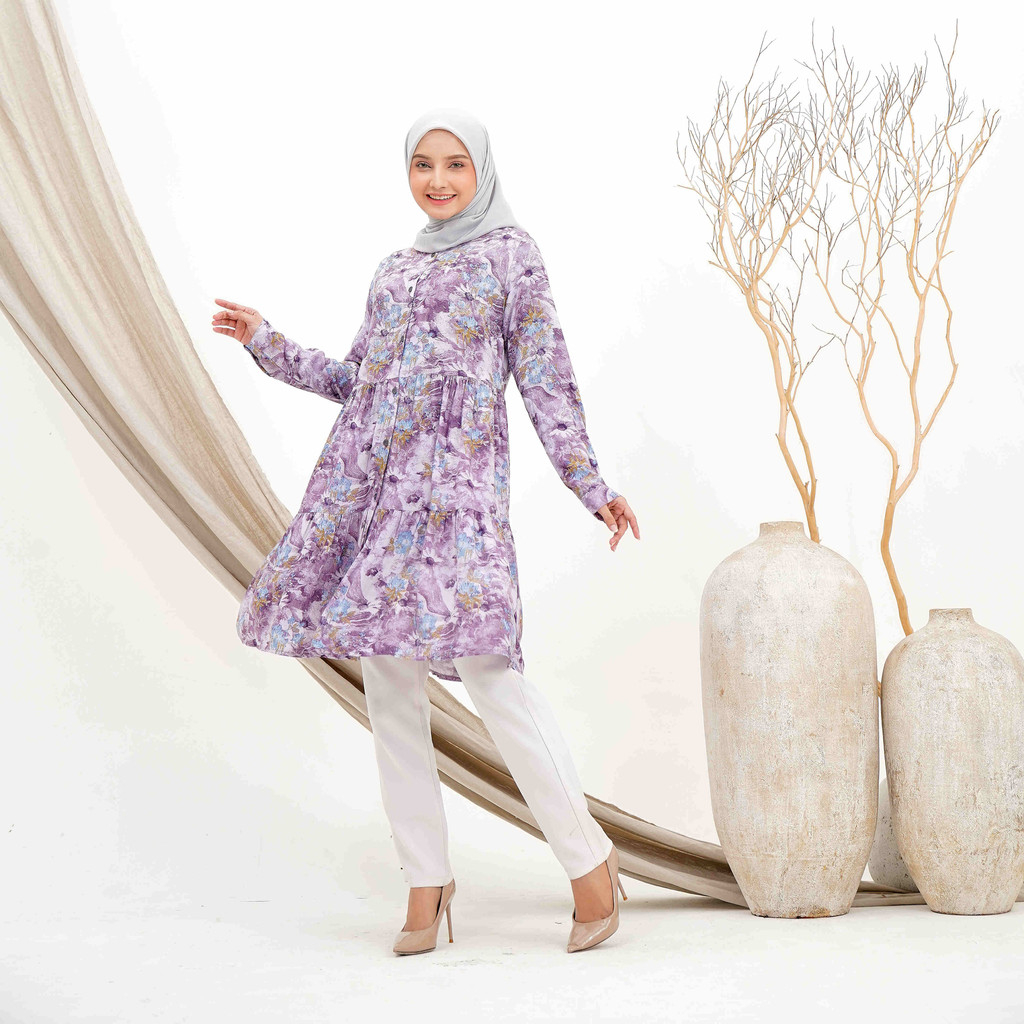 Tunik rayon viscose premium terlaris tunik busui tunik katun rayon premium murah / tunik premium / t