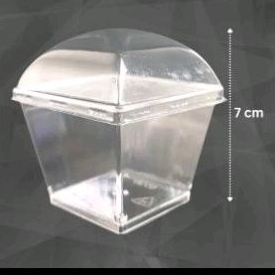 Cup puding CH-41 +tutup isi 25pcs/pack