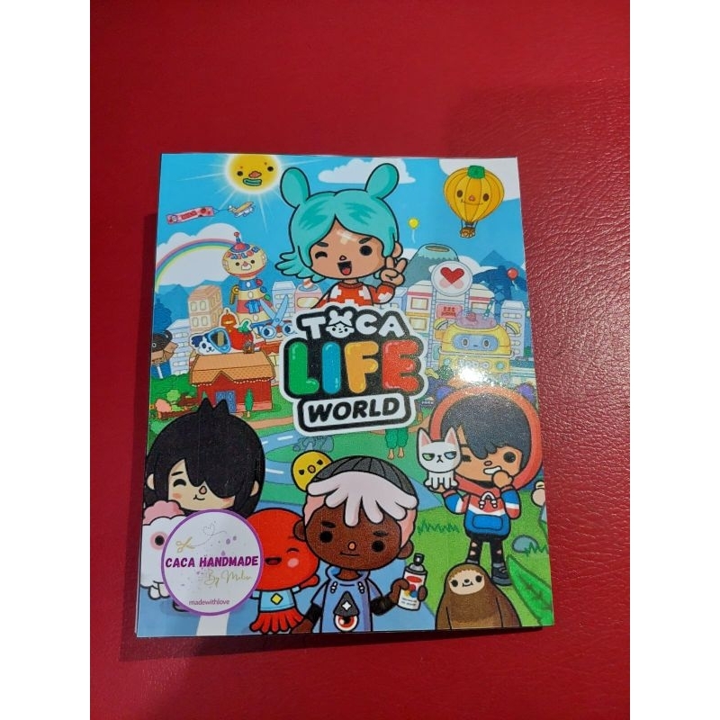 Paper doll house TOCA BOCA / mainan edukasi anak rumah toca boca seri 1