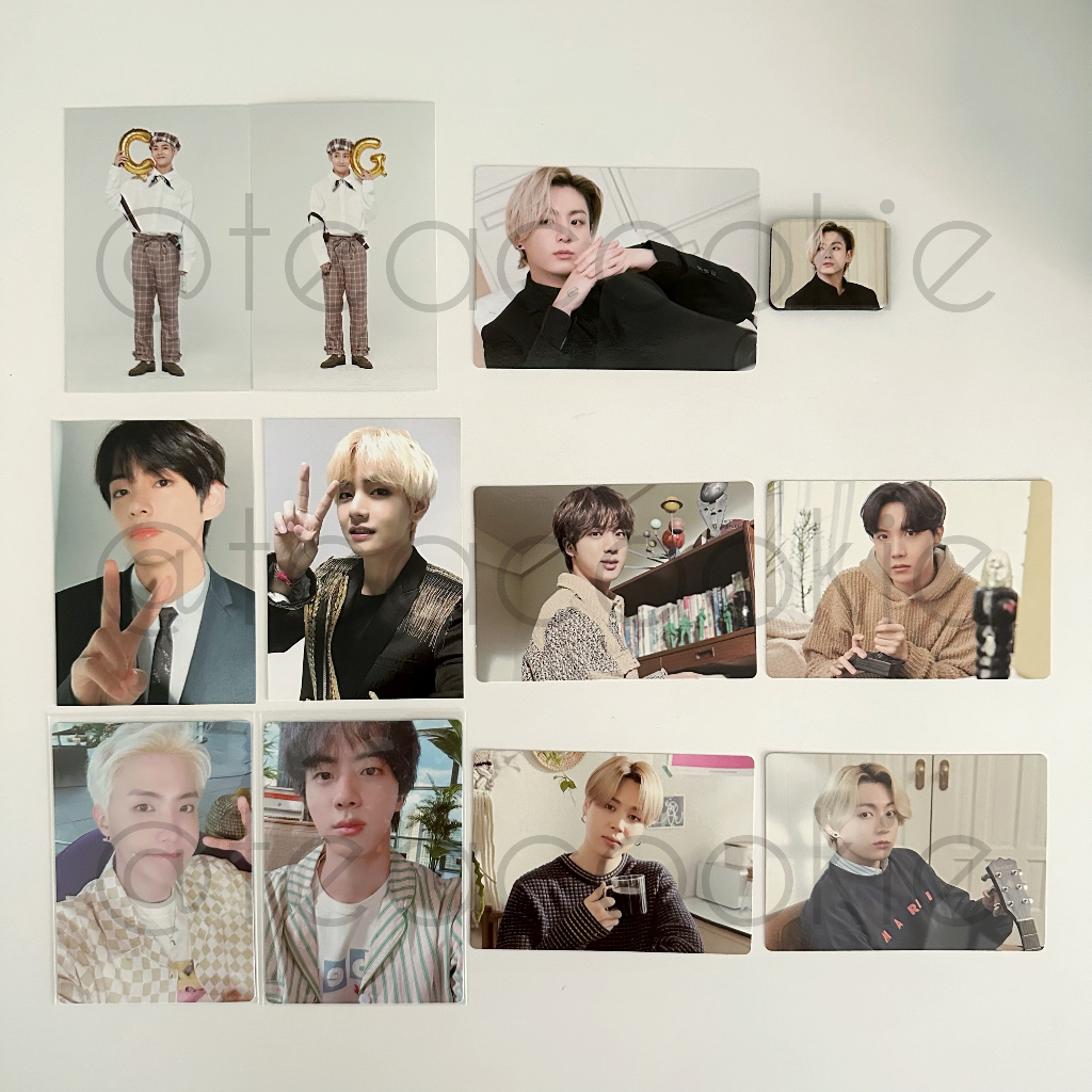 BTS Taehyung V Mini Photocard Coin Pouch LY SYS Japan Powerbank BBC Jungkook Jimin Jin Jhope Merch B