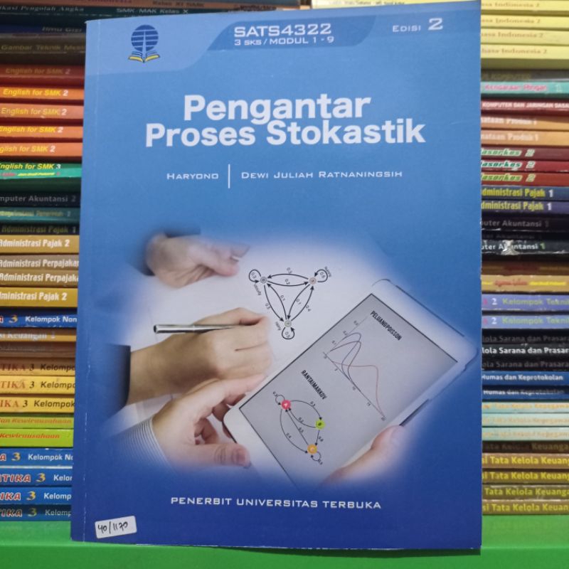 buku baru PENGANTAR PROSES STOKASTIK  By  HARYONO    , DEWI JULIAH  RATNA NINGSIH     UT