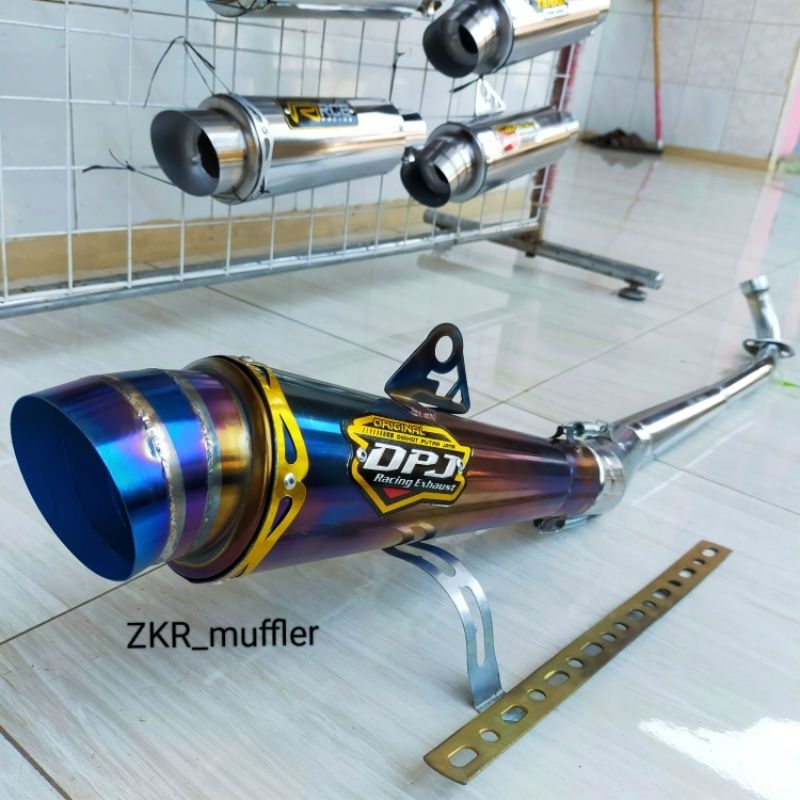knalpot DPJ blumon Supra x/Supra fit/Supra 125/Vega R/Vega ZR/Vega new/Jupiter z/Jupiter Z1/Revo lam