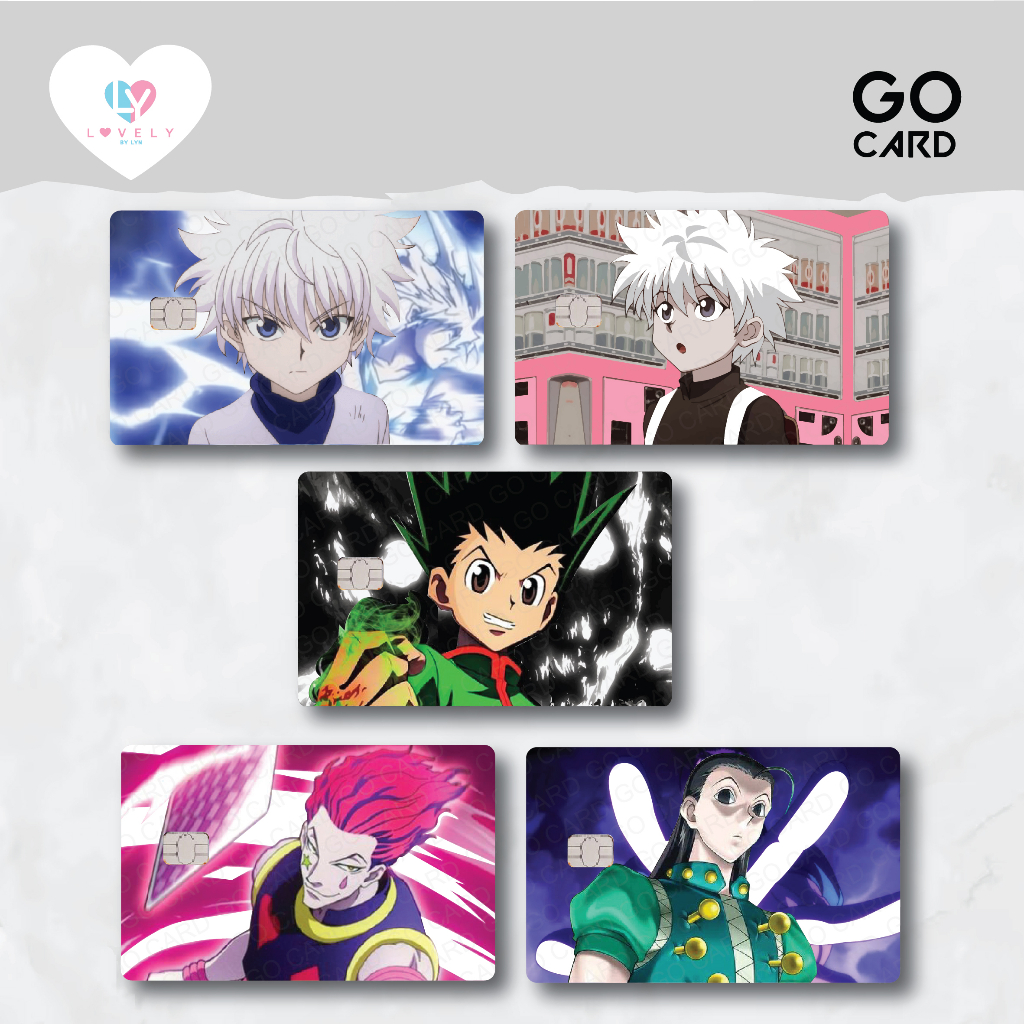 

Sticker Kartu ATM Hunter x Hunter Hologram Emoney Flazz Sticker