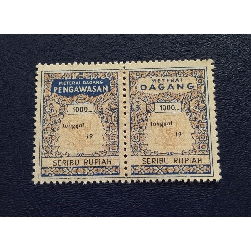 

Matrai Original Sepasang Matrai Pengawasan&Dagang 1000 rp B2 (2 Keping)