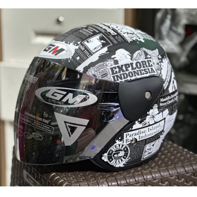 Helm GM Evolution Motif TERBARU Original