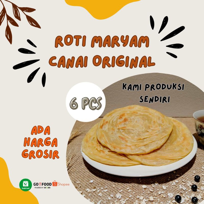 

[isi 6] Roti Maryam Canai Ori