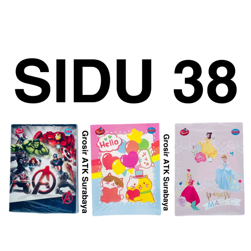 

( DAPAT 1 BUKU ) BUKU TULIS 38 Sinar Dunia / SiDu / SD 38 Lembar Fancy