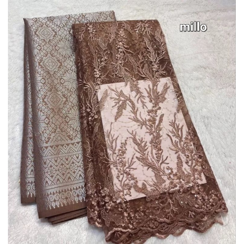 SET BRIDESMAID TILLE & SONGKET PAKETAN SERAGAMAN