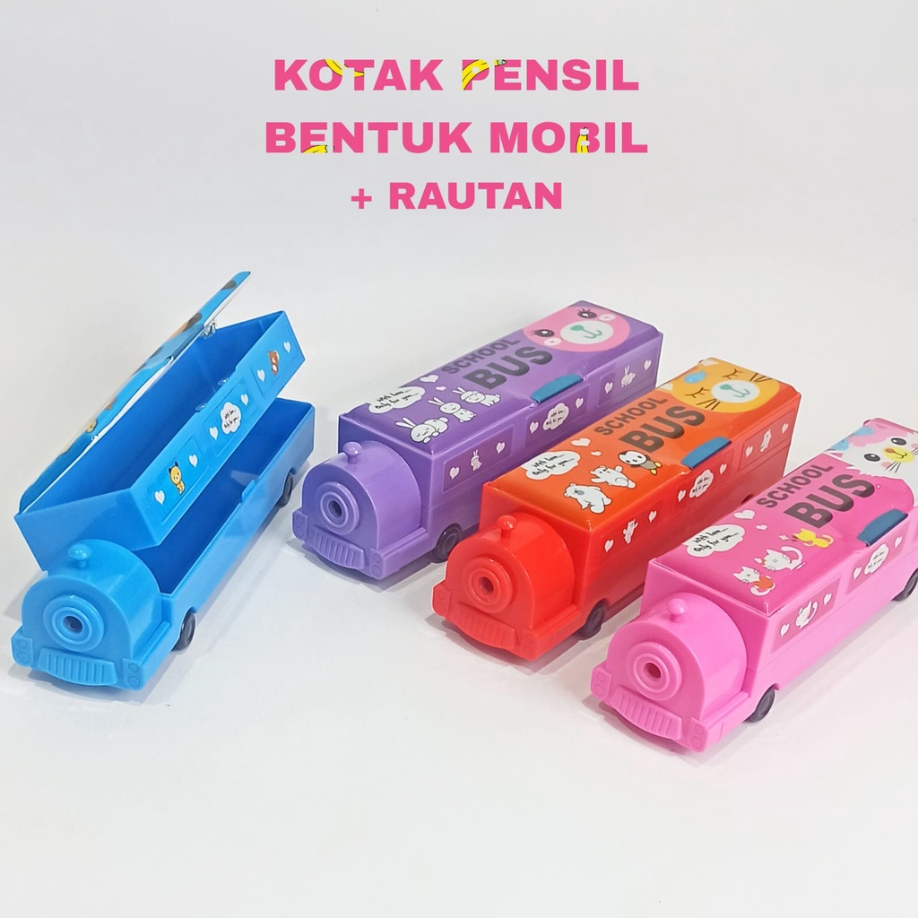 

Tepak Pensil Magnet Serutan/Kotak Pensil Magnet Anak/Alat Tulis