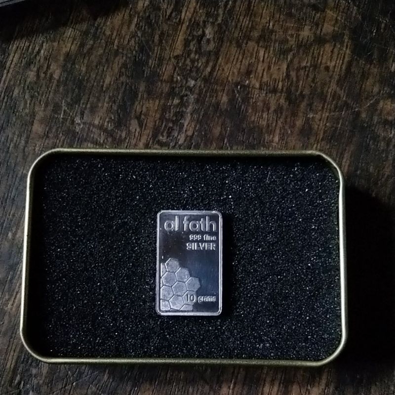 Perak batangan bar 10gr Al Fath