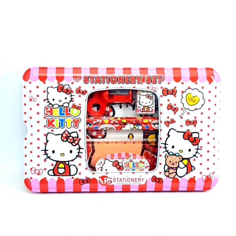 

Tempat Pensil Kaleng Isi Kotak Besar Hello Kitty GZ-RS-369