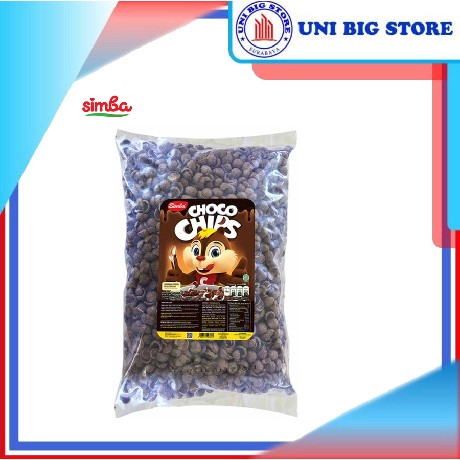 

Simba Cereal Choco Chips 950 gr 1 kg Bag Sereal Coklat Strawberry