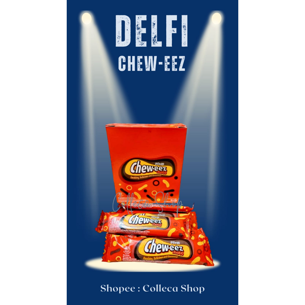 

Delfi Cheweez coklat kunyah enak isi 20 x 12gr