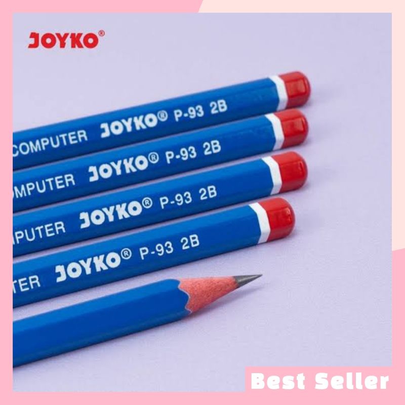 

Pensil Kayu Joyko P-93 2B 1 Pack Isi 12 Pcs