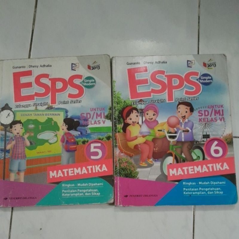 

Buku matematika SD bekas
