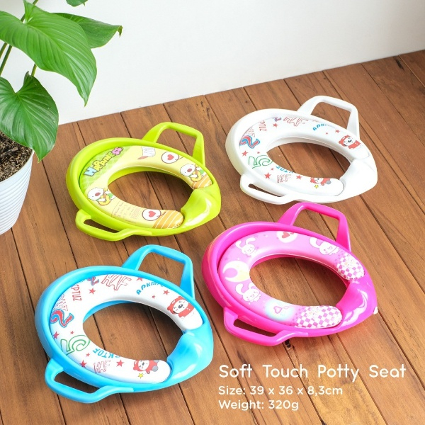 Dudukan Toilet Anak Potty Trainer Baby Flow Soft Potty Toilet
