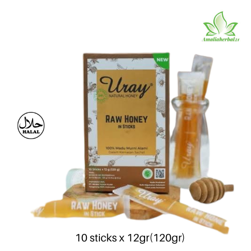 

Uray Natural Honey Raw Honey in Sticks/Madu Grade A/ Madu Murni/Madu Alami