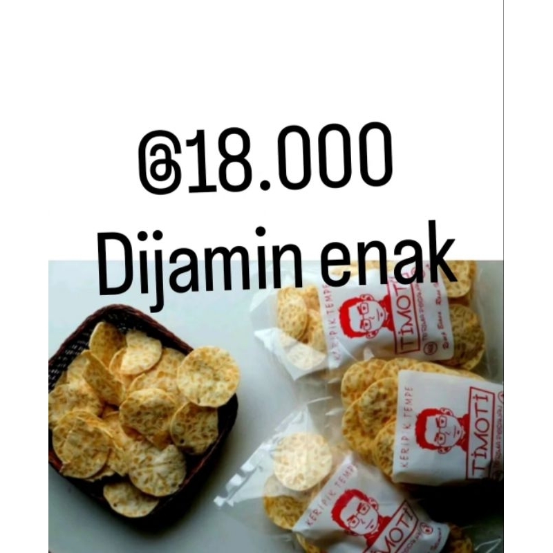 

keripik timoti dijamin enak