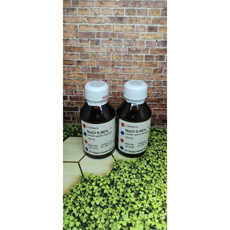 LARUTAN NaCl 100 ML INDOREAGEN 0,86%