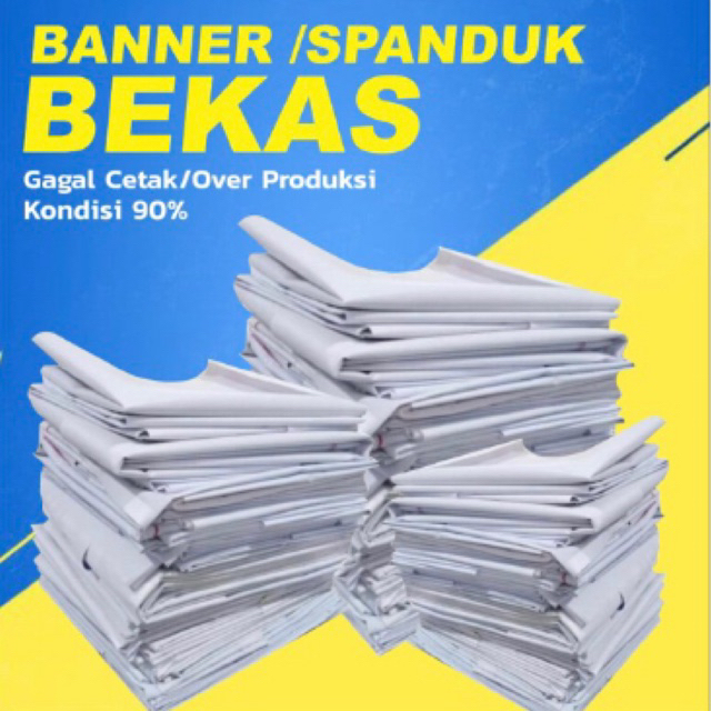 BANNER BEKAS MURAH BALIHO SEPANDUK BEKAS