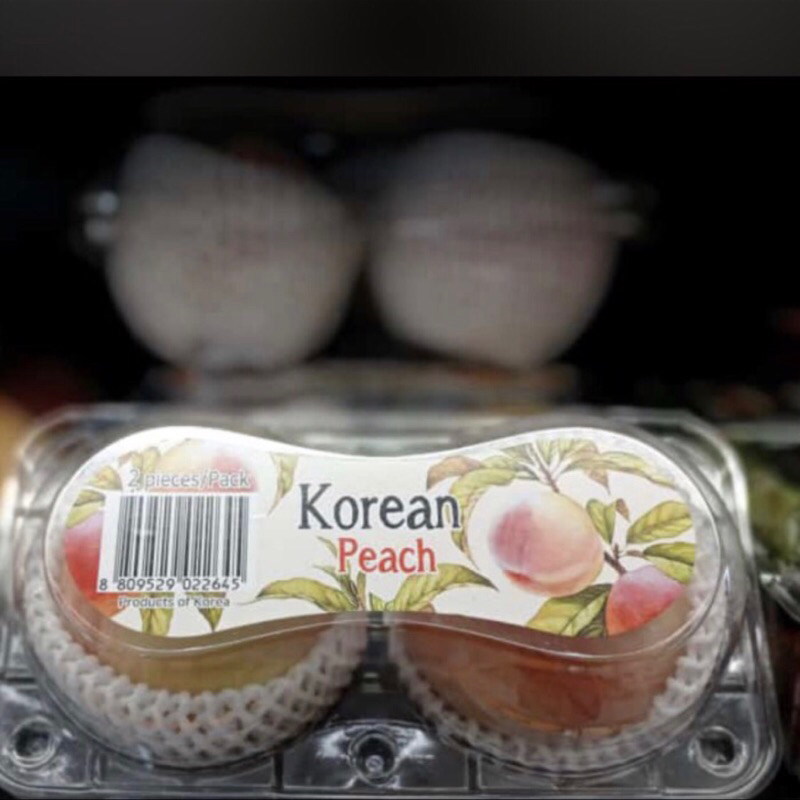 

Buah Peach White Korea Jumbo Manis Isi 2 Pcs / Pack