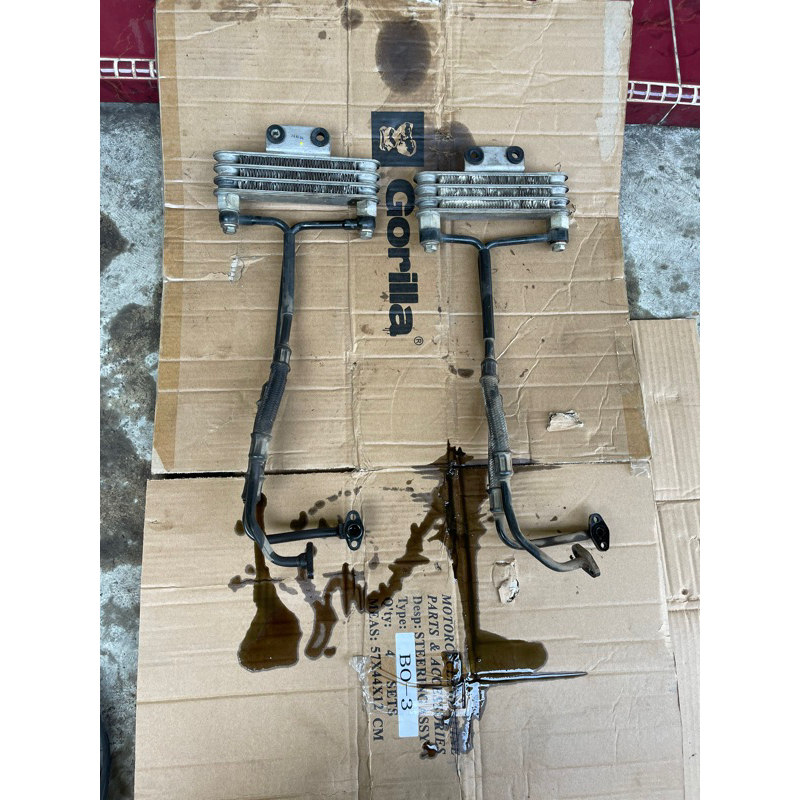OIL COOLER SATRIA FU ORIGINAL / OIL COOLER PNP CB GL MP TIGER,SCORPIO,SATRIA FU DAN SEMUA MOTOR LAIN