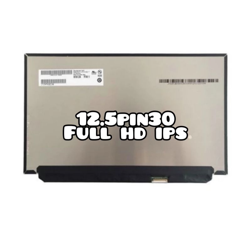 LED LCD 12.5 LED  Lenovo X260 X270 X280 A285 A275  LP125WF2 SPB1 SPB2 Socket Kanan