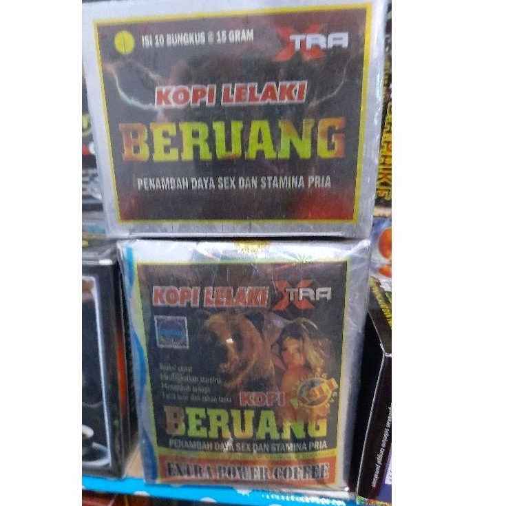 

BERUANG KOPI lelaki