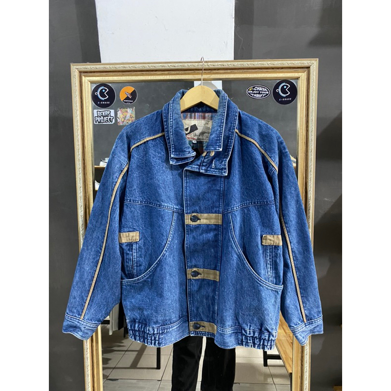 Jacket Jeans Jack Wang Second Original