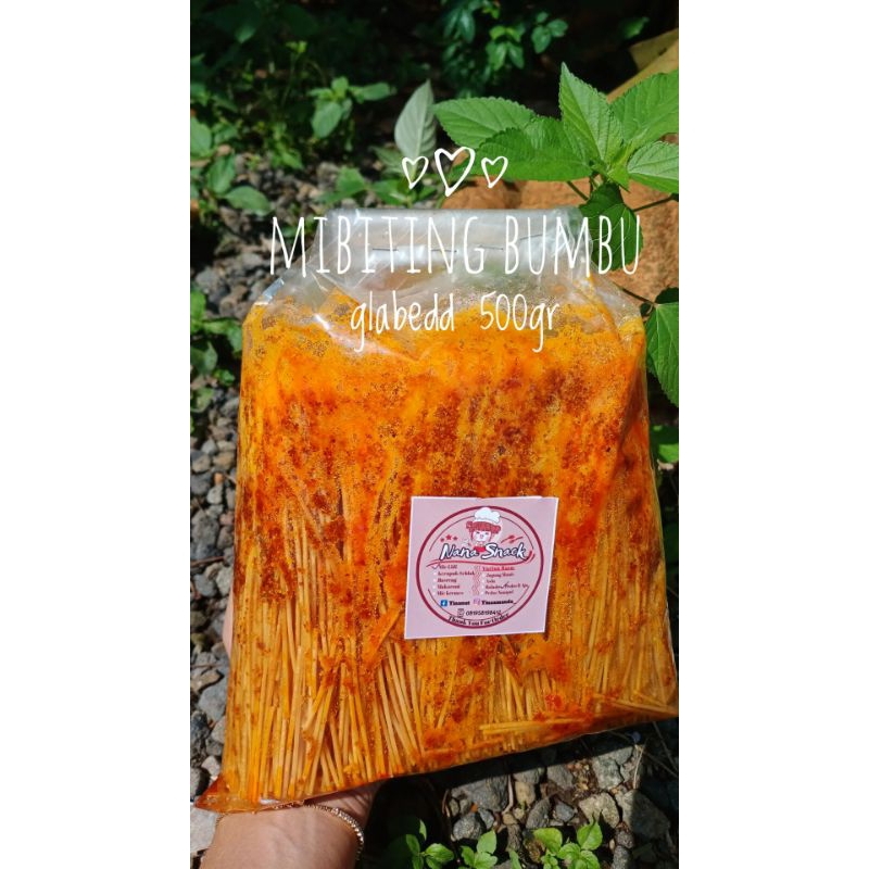 

Mie Biting Bumbu Glabedd ukuran 500gr