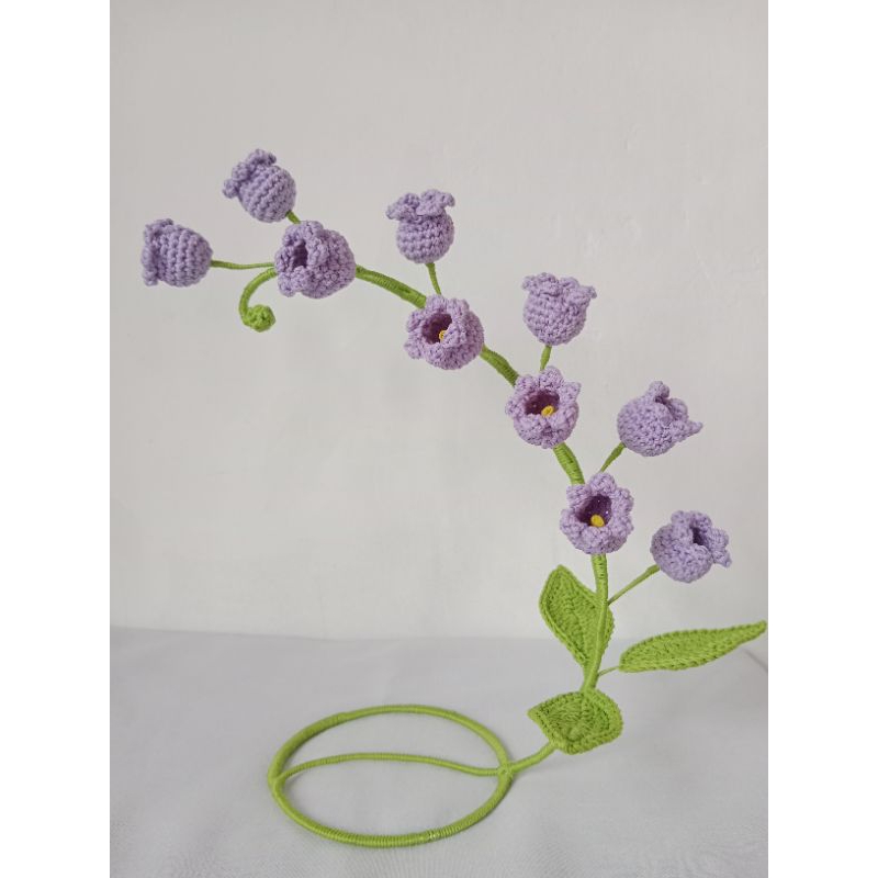 LILY OF THE VALLEY [Tanpa Ayunan] | Crochet Flower | Hiasan Dekorasi Meja Multifungsi