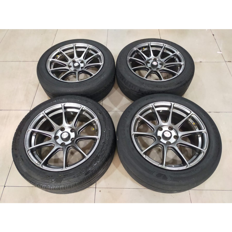 Velg Mobil Bekas Ring 17 Lebar 8 Lobang Baut 5x114 Et32 Xxr Wheel Ban Bonus