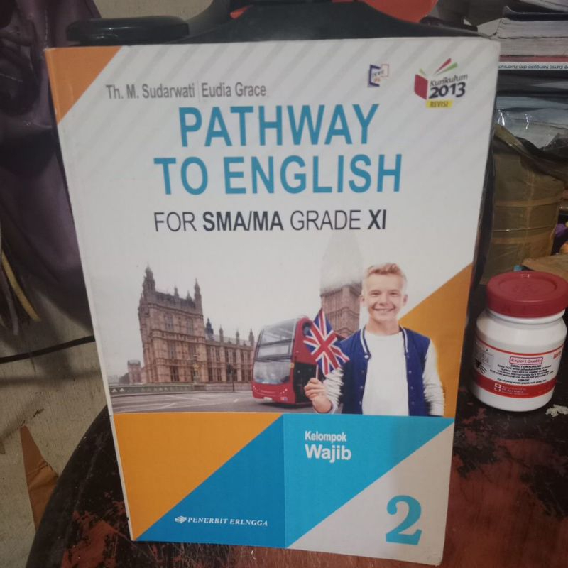 buku bahasa Inggris SMA kelas 2-11 penerbit Erlangga