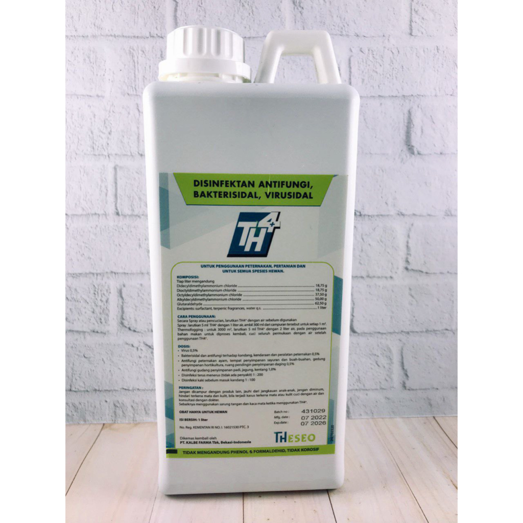 TH4 KALBE 1 LITER / PEMBERSIH KANDANG KUCING-ANJING/ PEMBERSIH LANTAI