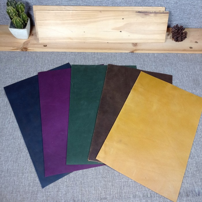 LEATHER SHEET | KULIT SAPI - CRAZY HORSE  LEMBARAN