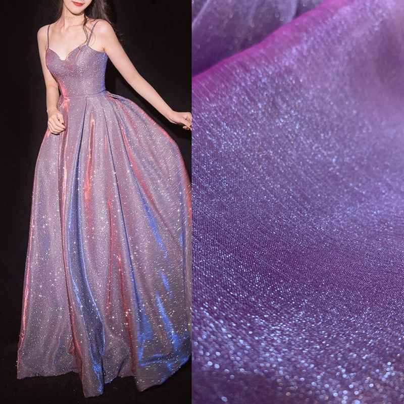 [NEW] Organza Plisket / Bahan Kain Organza Plisket