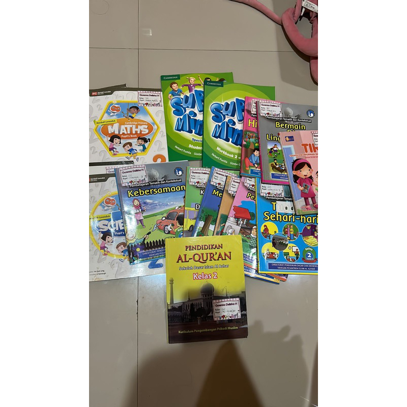 buku mata pelajaran kelas 2sd