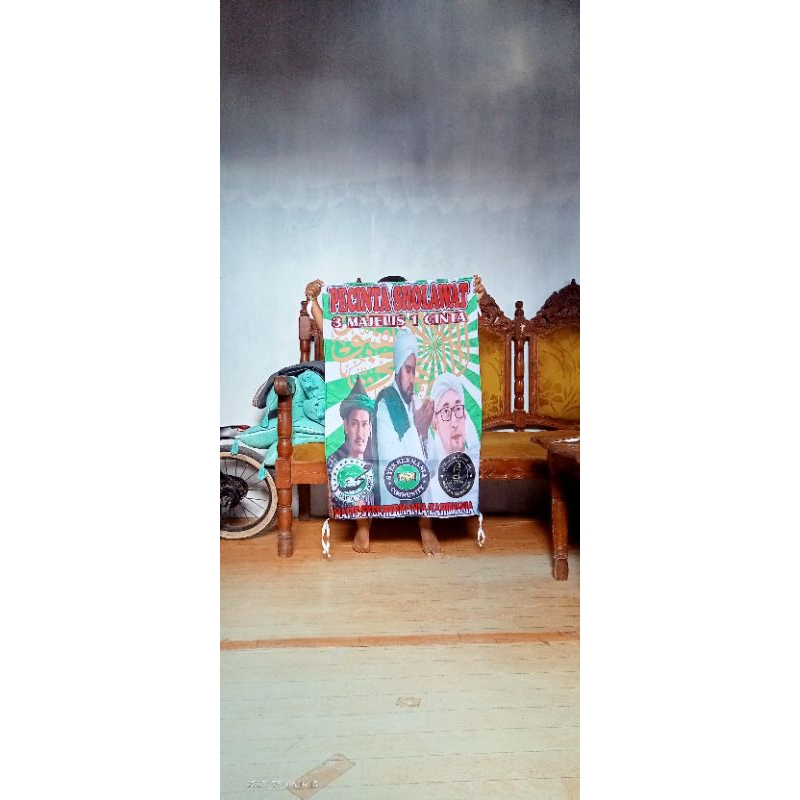 Bendera printing 3MAJELIS 1 CINTA ready stok