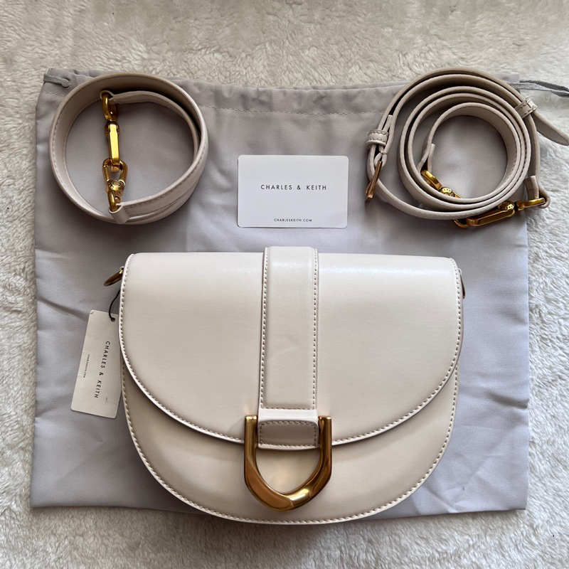 Tas Charles and Keith Gabine Medium Saddle Bag Original Preloved