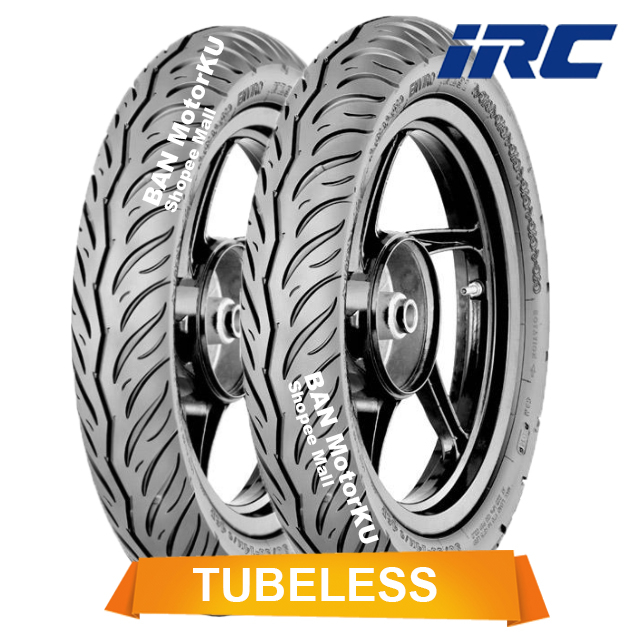 Paket IRC Enviro NR 91 ( NR91 ) ukuran 80/90-17 & 90/90-17 Ban Motor Tubeless Vixion Old