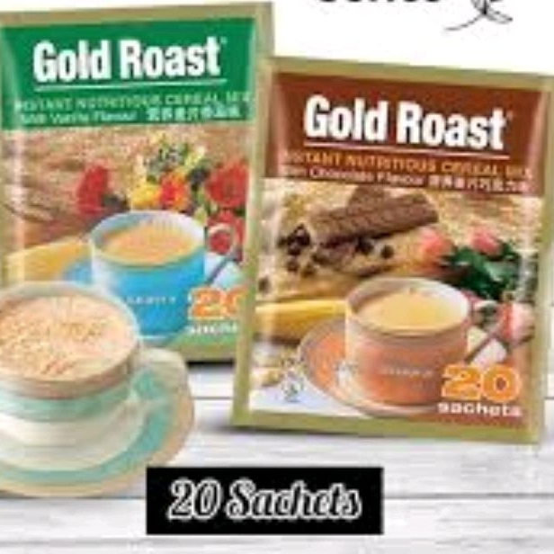 

GOLD ROAST INSTANT CEREAL MIX 750GR ISI 20SACHET